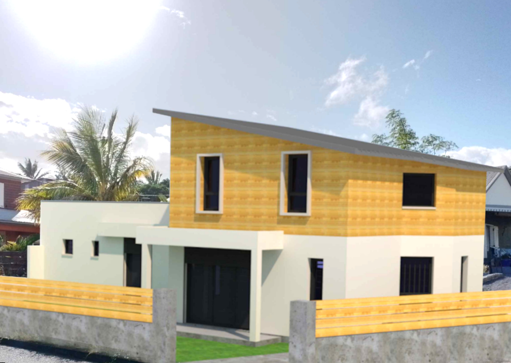 Photo VILLA F4 MODERNE A TERMINER / SAINT JOSEPH image 1/4