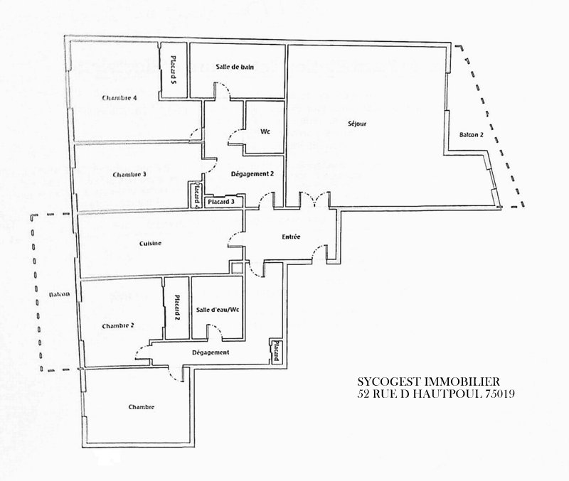 Photo Appartement Noisy Le Sec 5 pièces de  103 m2 image 2/6