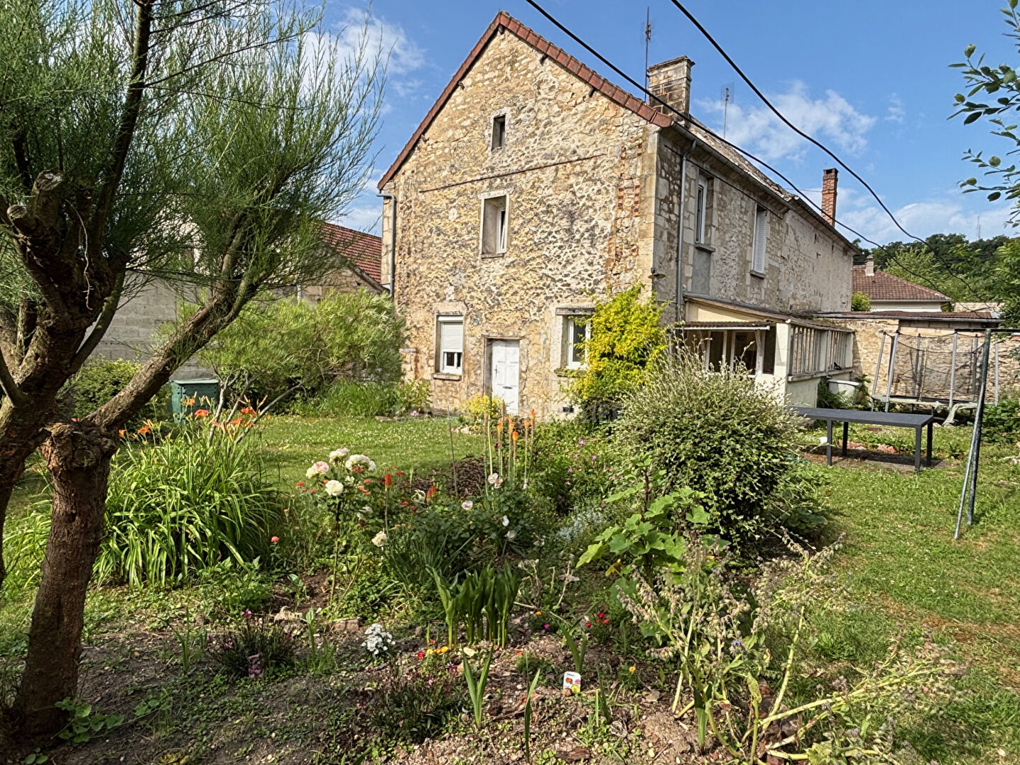 Maison ancienne 3 chambres avec garage et terrain clos à Béthisy-Saint-Pierre (60320)