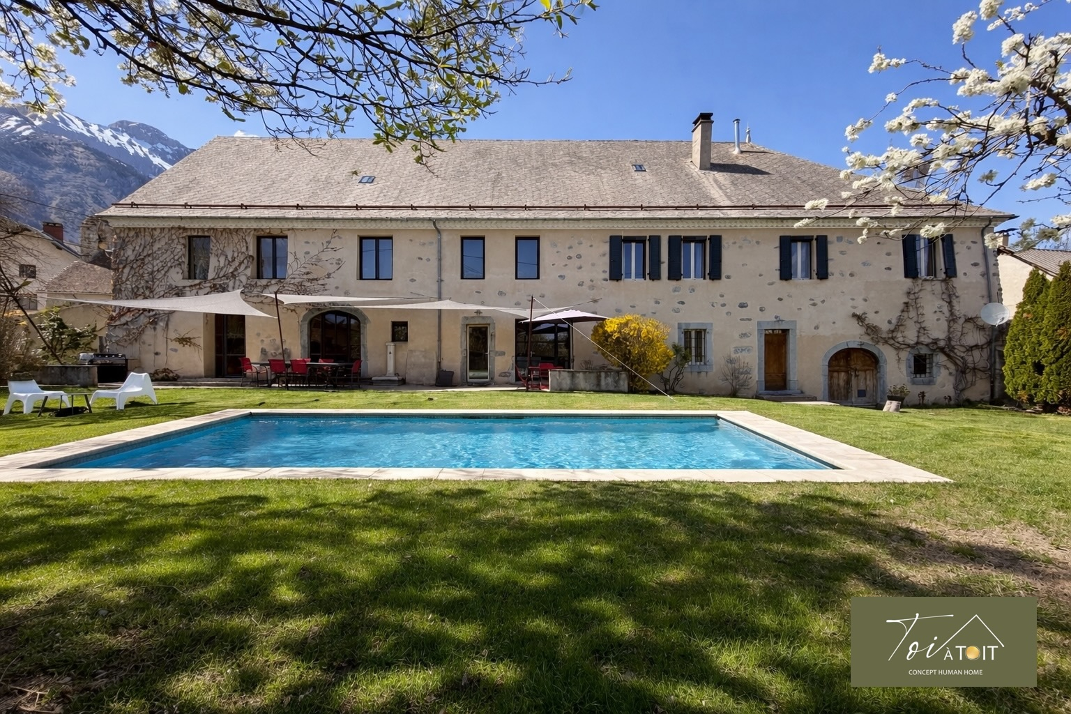 Champsaur - Corps de ferme d'exception de 379m²