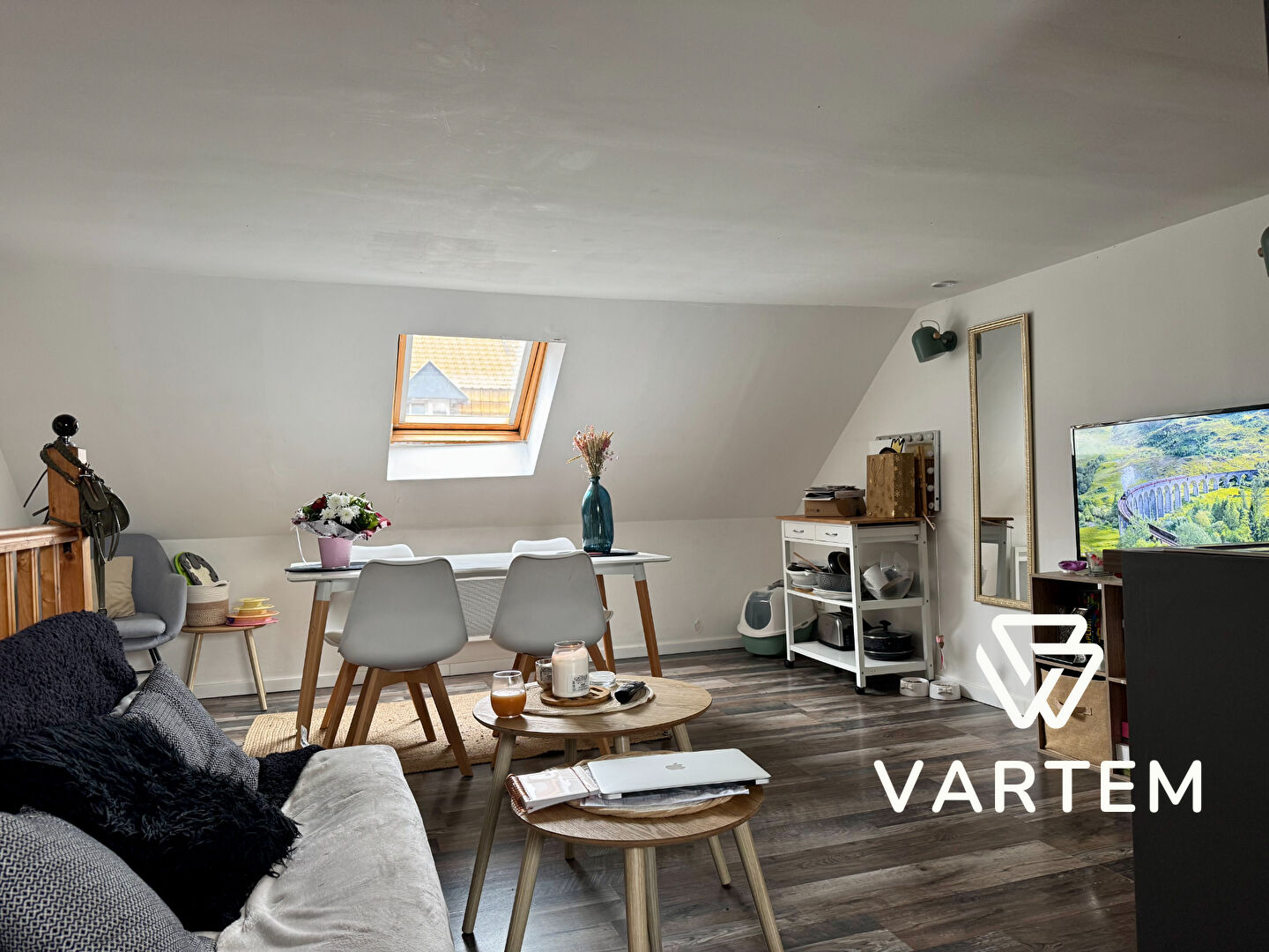 Appartement meublé Tourcoing 2 pièce(s) 23.40 m2