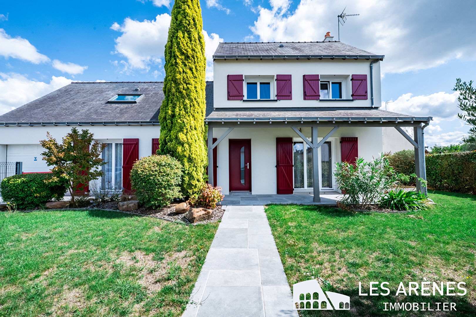 Maison Angers T7  Jardin et garage