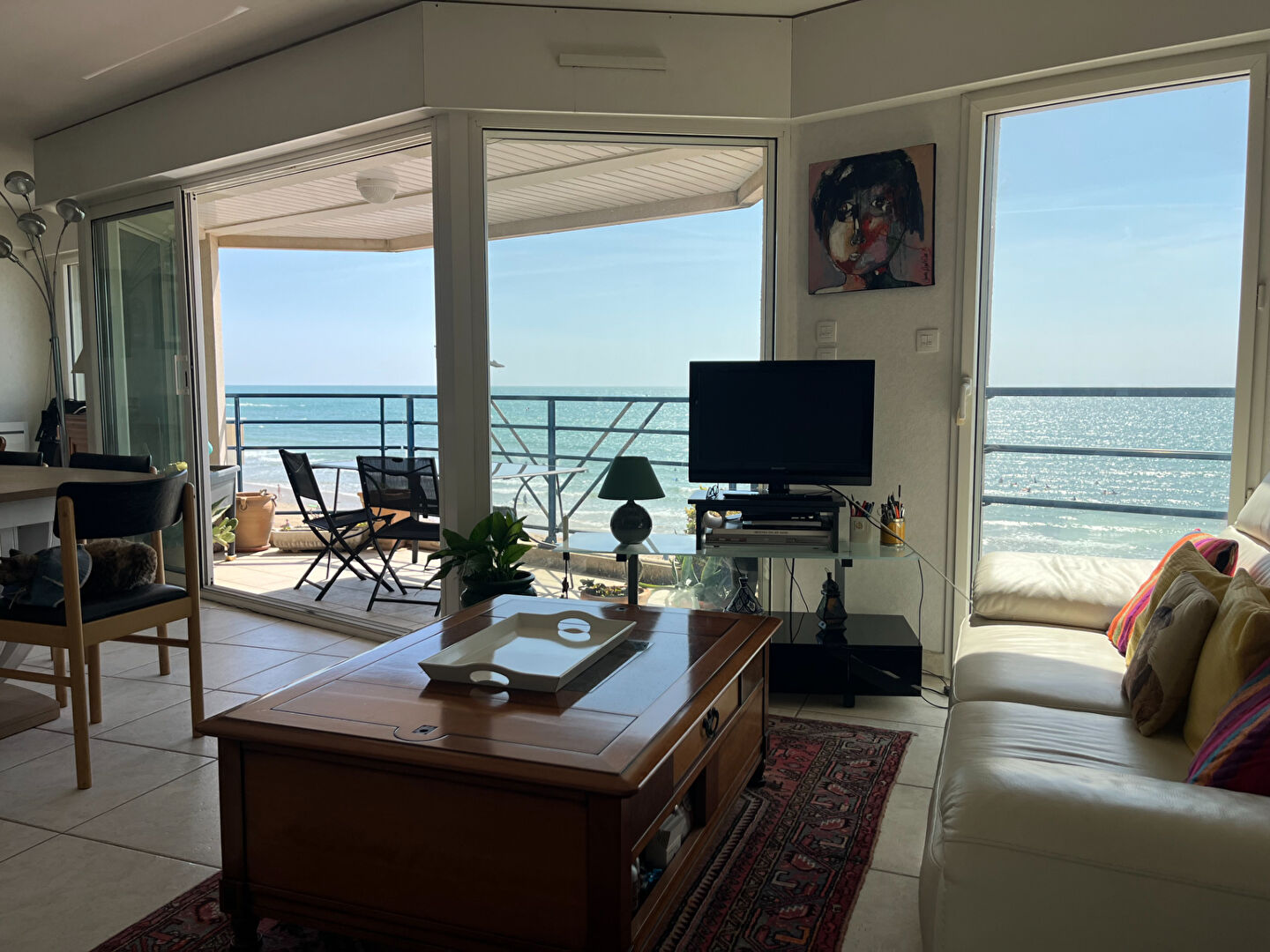image 
LES SABLES D'OLONNE - VUE MER - APPARTEMENT 103 M²  + GARAGE