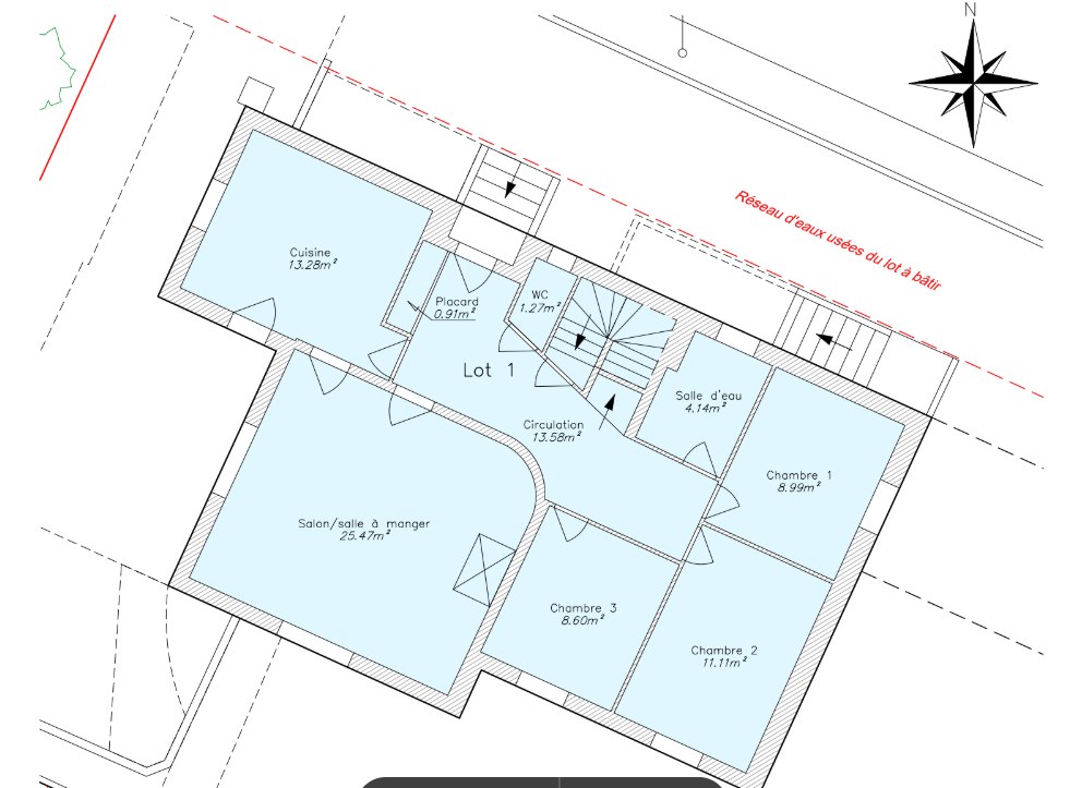 image
LES SABLES D'OLONNE - PROPRIETE 88 m2 - 3 CHAMBRES - GARAGE