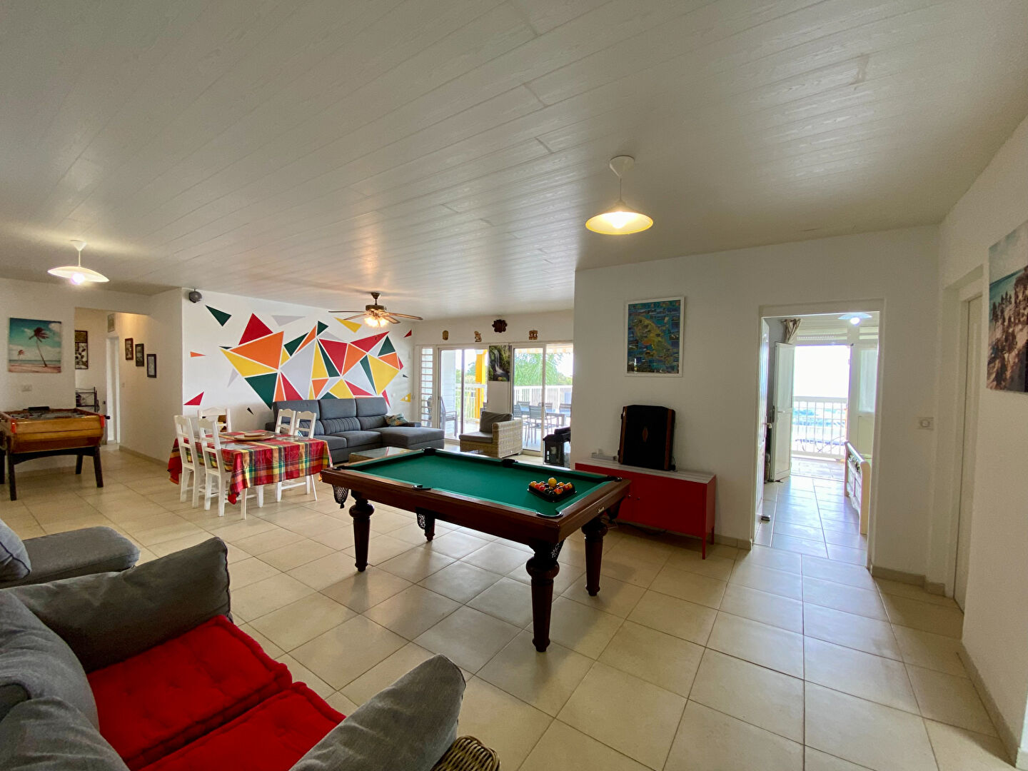 Photo Villa T5 avec piscine et vue mer - LE VAUCLIN image 5/6