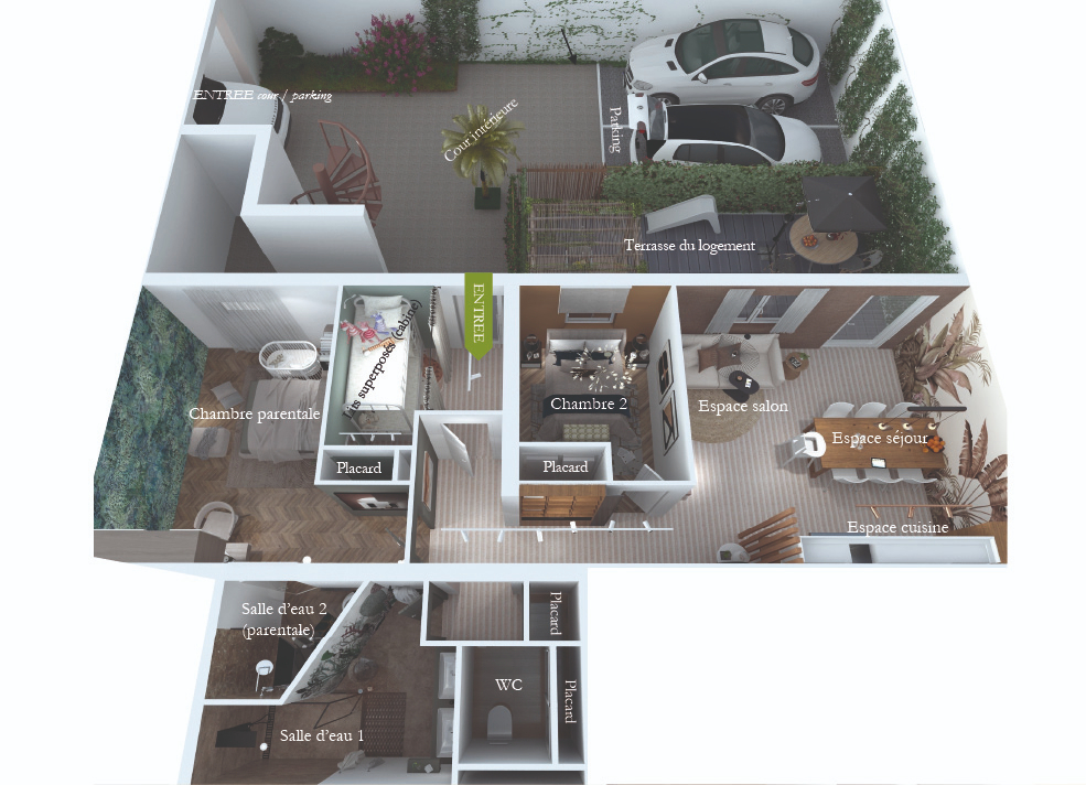 Photo Appartement T2 , Notre-Dame-du-Mont, À 150m de la plage image 6/6