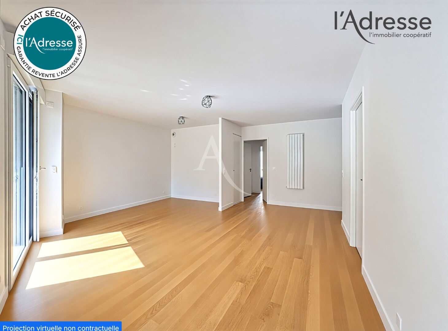 PUTEAUX Centre / 3 pièces de 61 m²