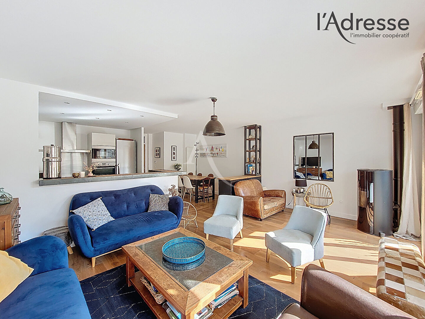 Maison de ville Puteaux / Quartier Bergères - Moulin  7 pièce(s) 169 m2 - 2 parkings, terrasse 13m², cave 16m²