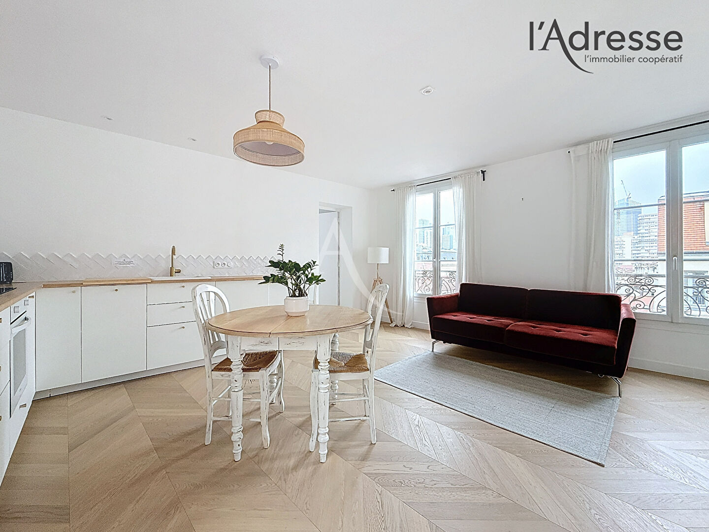PUTEAUX/ Auguste Blanche - Appartement 2 pièces 45m² **Refait à Neuf