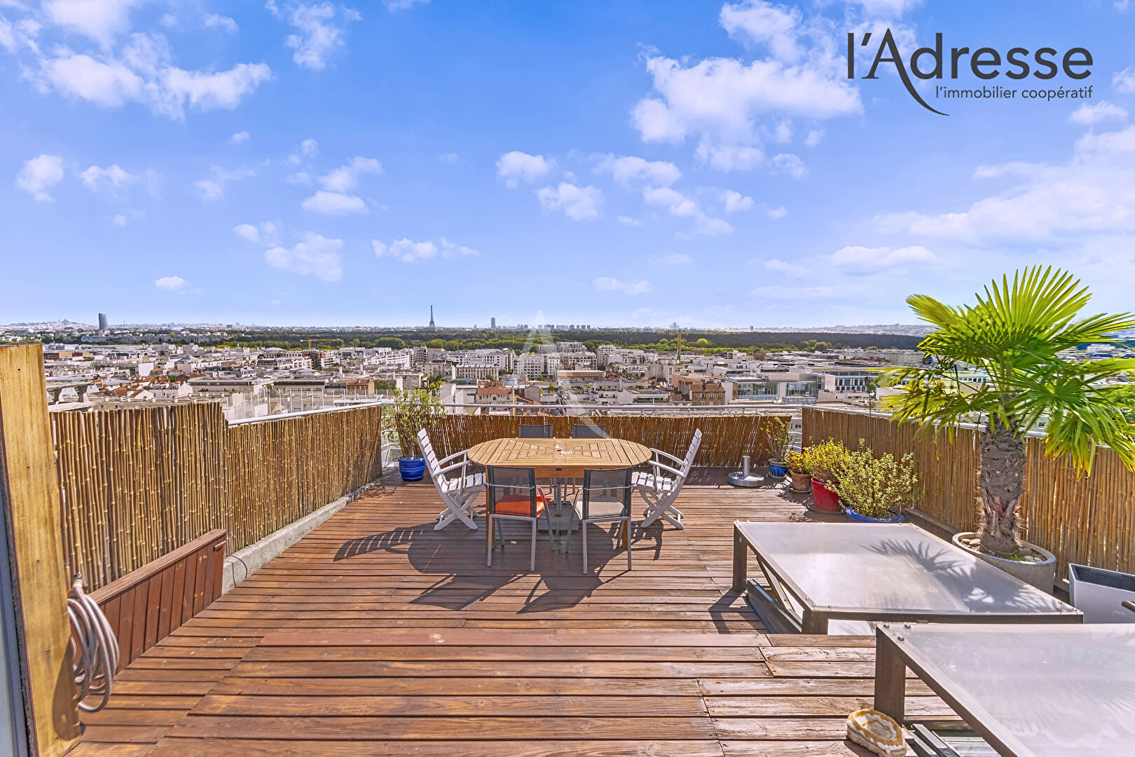 EXCLUSIVITE ! Appartement d'Exception avec Rooftop Panoramique sur Paris - 4 pièces, terrasse de 52m² et 2 places de parking