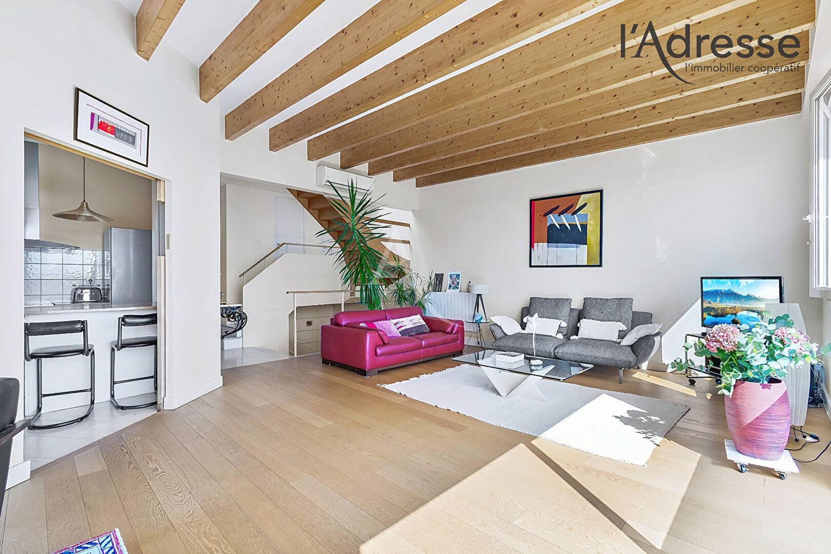 Photo EXCLUSIVITE ! Appartement d'Exception avec Rooftop Panoramique sur Paris - 4 pièces, terrasse de 52m² et 2 places de parking image 3/6