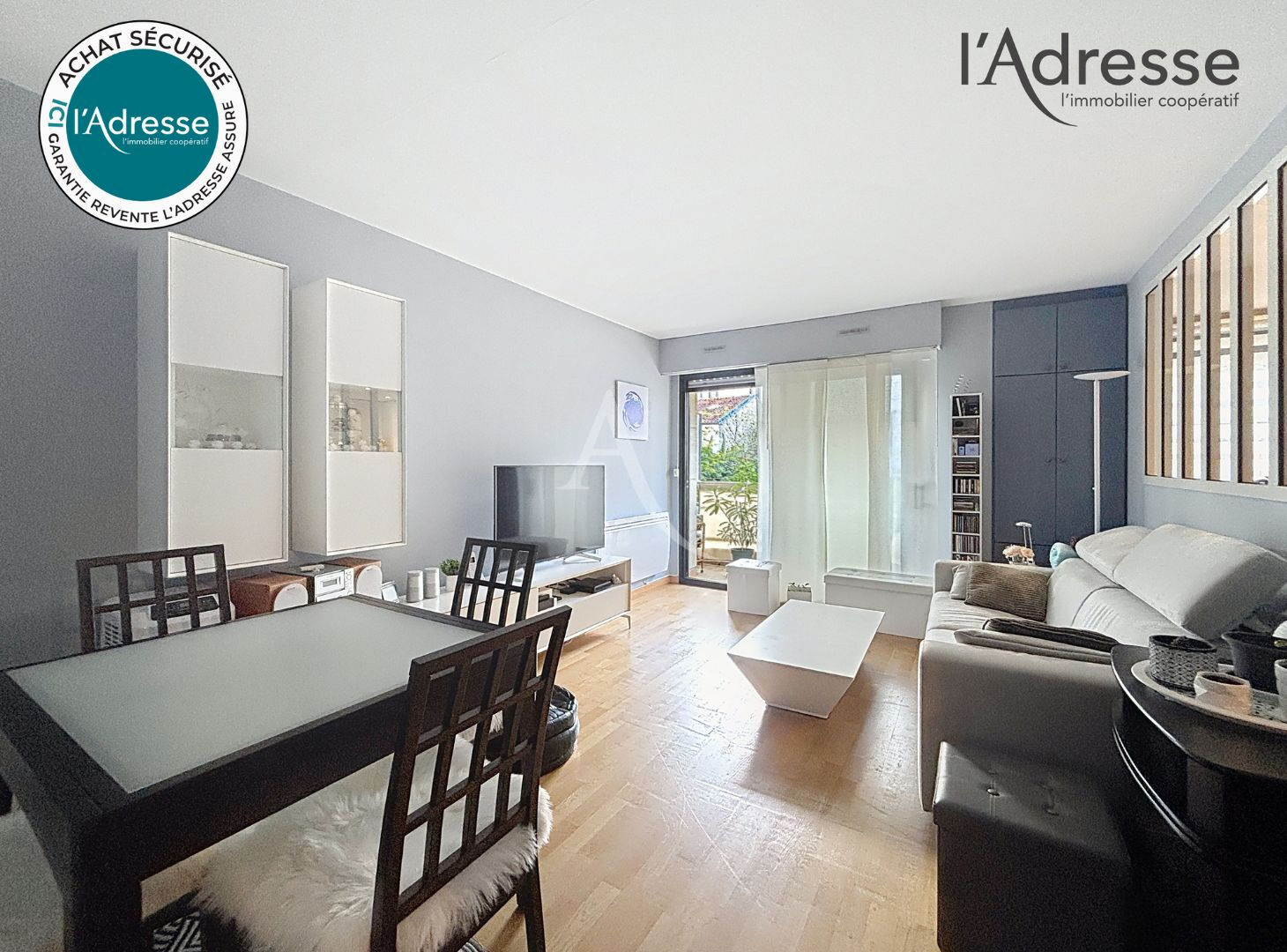 Suresnes - 2 pièces 50m² avec balcons, cave et parking