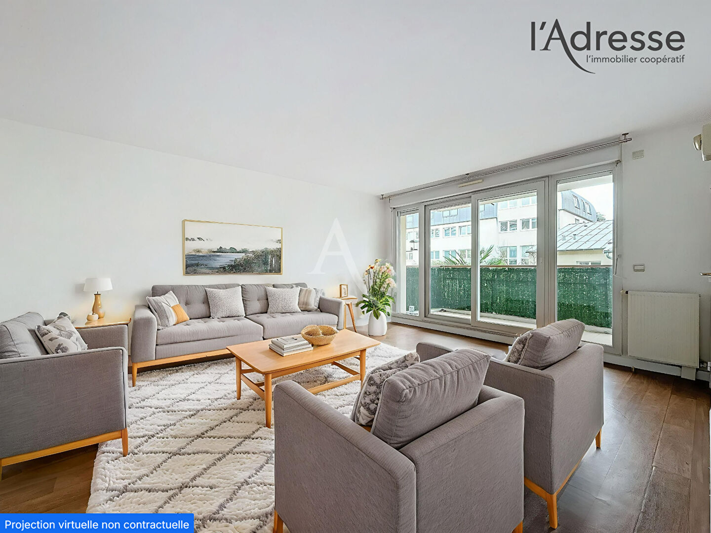 SURESNES/ rue Pasteur - Appartement 4 pièces 84m² - Double Parking - 1 Cave