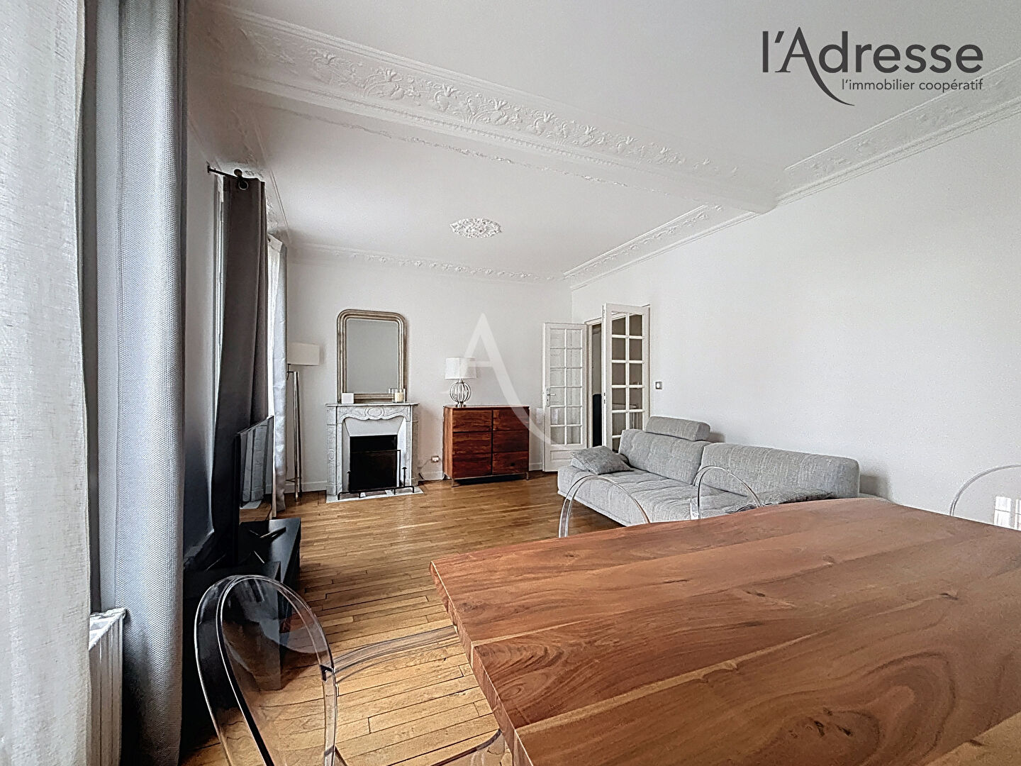 Photo Suresnes hypercentre - Duplex lumineux de 71 m² au coeur de Suresnes - Charme de l'ancien image 4/6