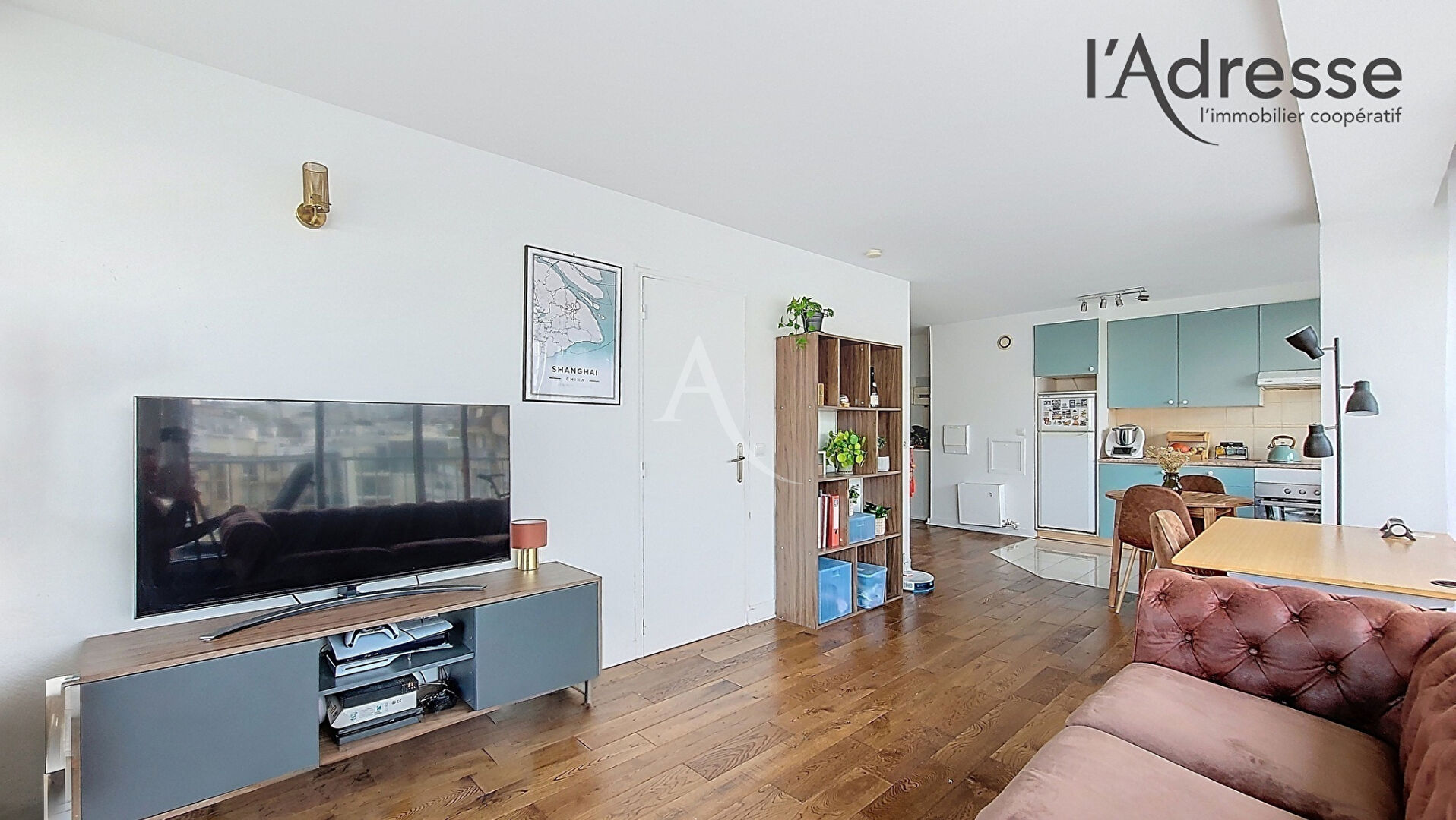 Photo PUTEAUX/CENTRE 2 pièces de 47 m² avec balcon 13m², parking et cave image 5/6