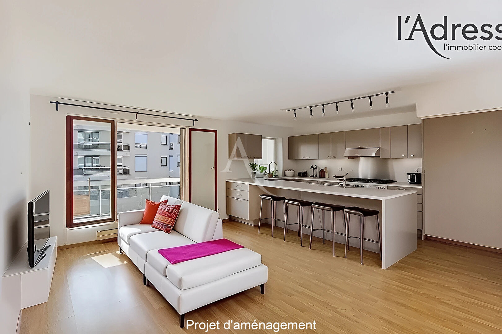 PUTEAUX/ Proche la Défense - Appartement 3 pièces de 66m² avec Terrasse, Cave et Parking