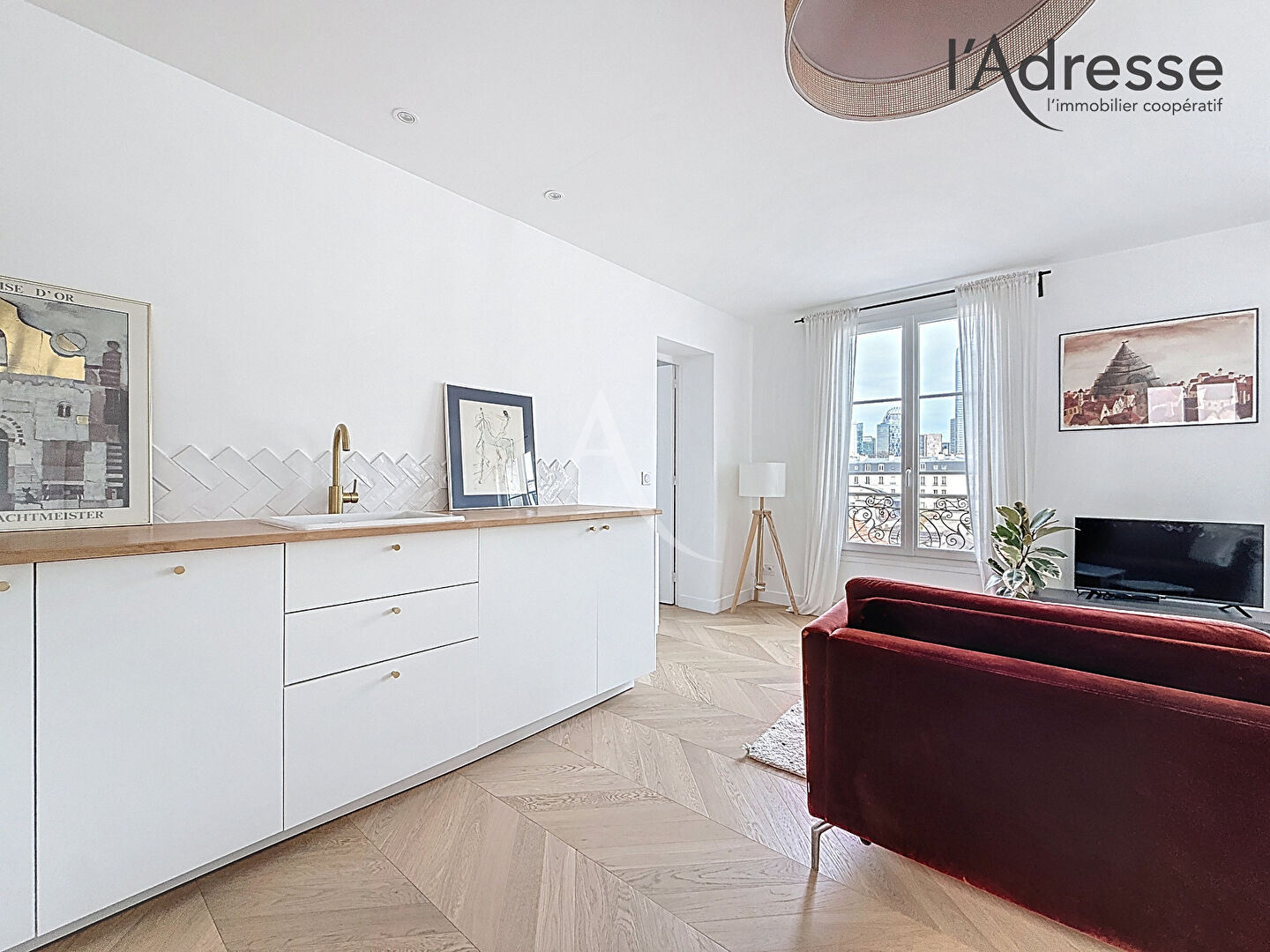 Photo PUTEAUX/ Auguste Blanche - Appartement 2 pièces 45m² **Refait à Neuf - 1 Cave image 5/6