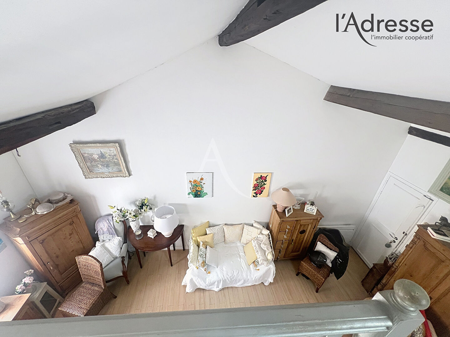 Photo Appartement 3 pièces - Centre-ville - Cave - Dernier étage image 3/6