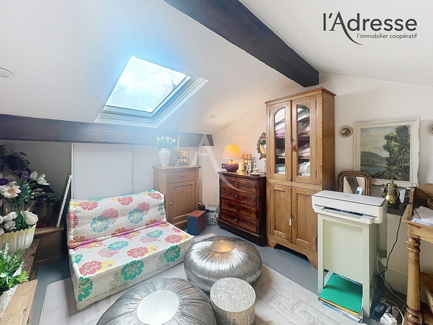 Photo Appartement 3 pièces - Centre-ville - Cave - Dernier étage image 4/6