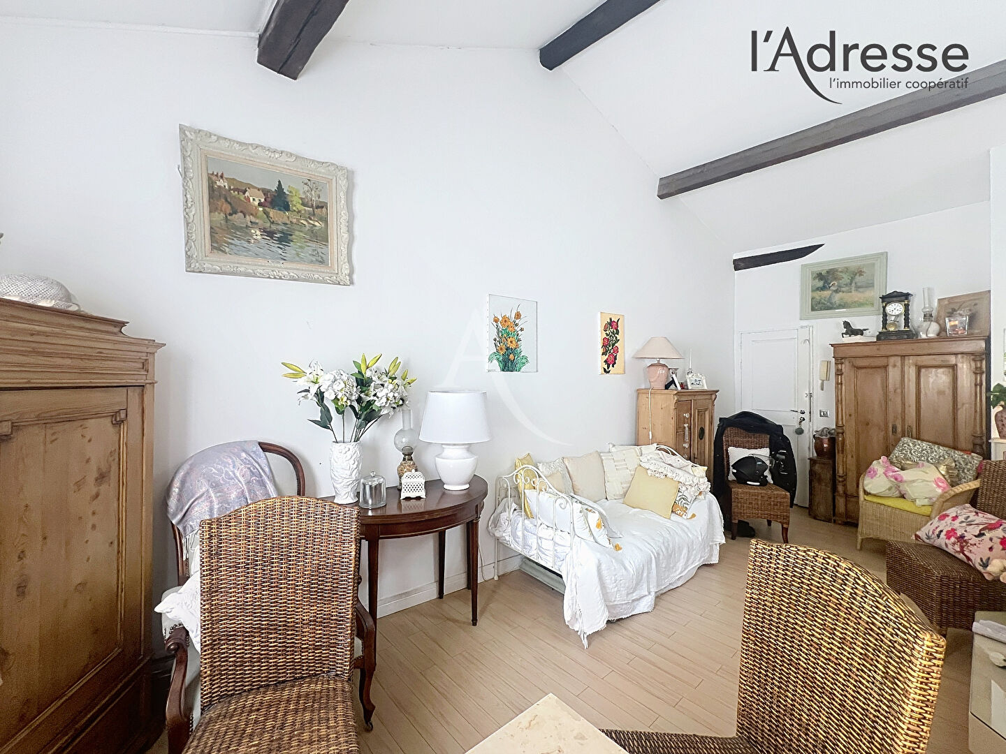 Photo Appartement 3 pièces - Centre-ville - Cave - Dernier étage image 5/6