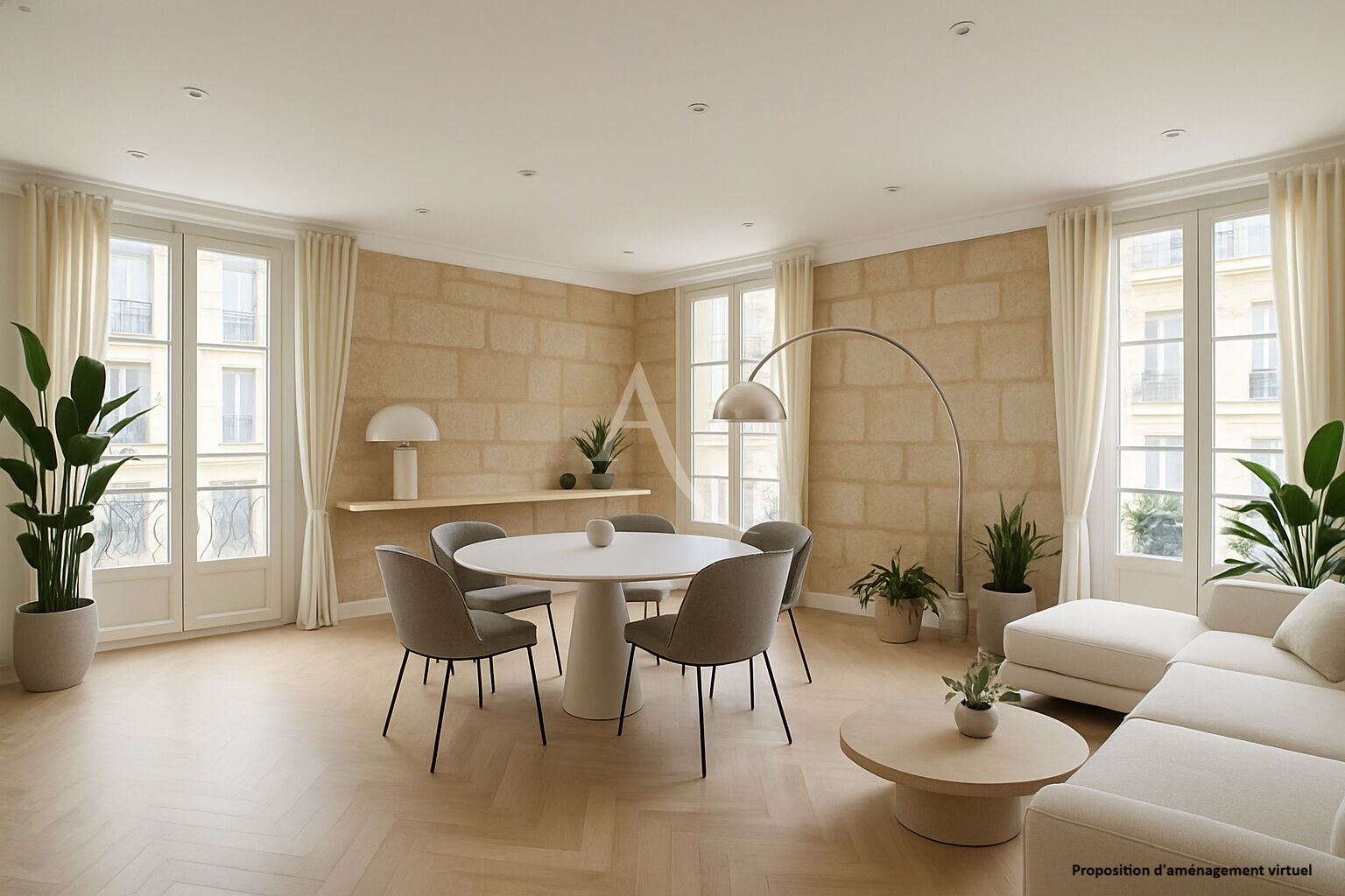 Bordeaux Centre / Alsace Lorraine - T4 traversant en bon état.