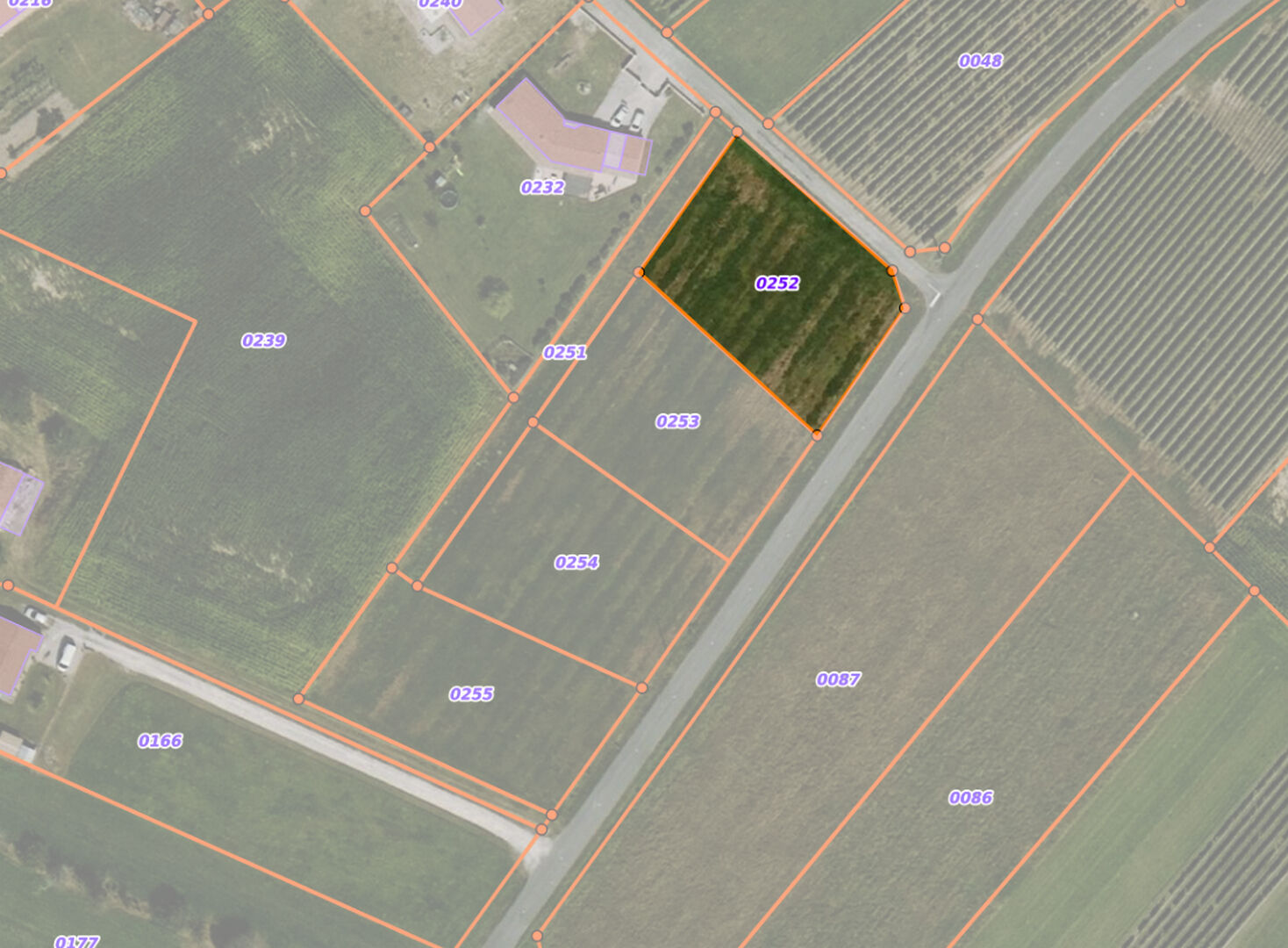 Terrain viabilisé eau/élec