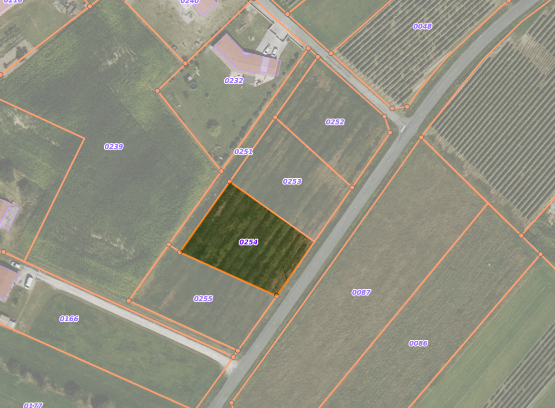 Terrain viabilisé eau/élec