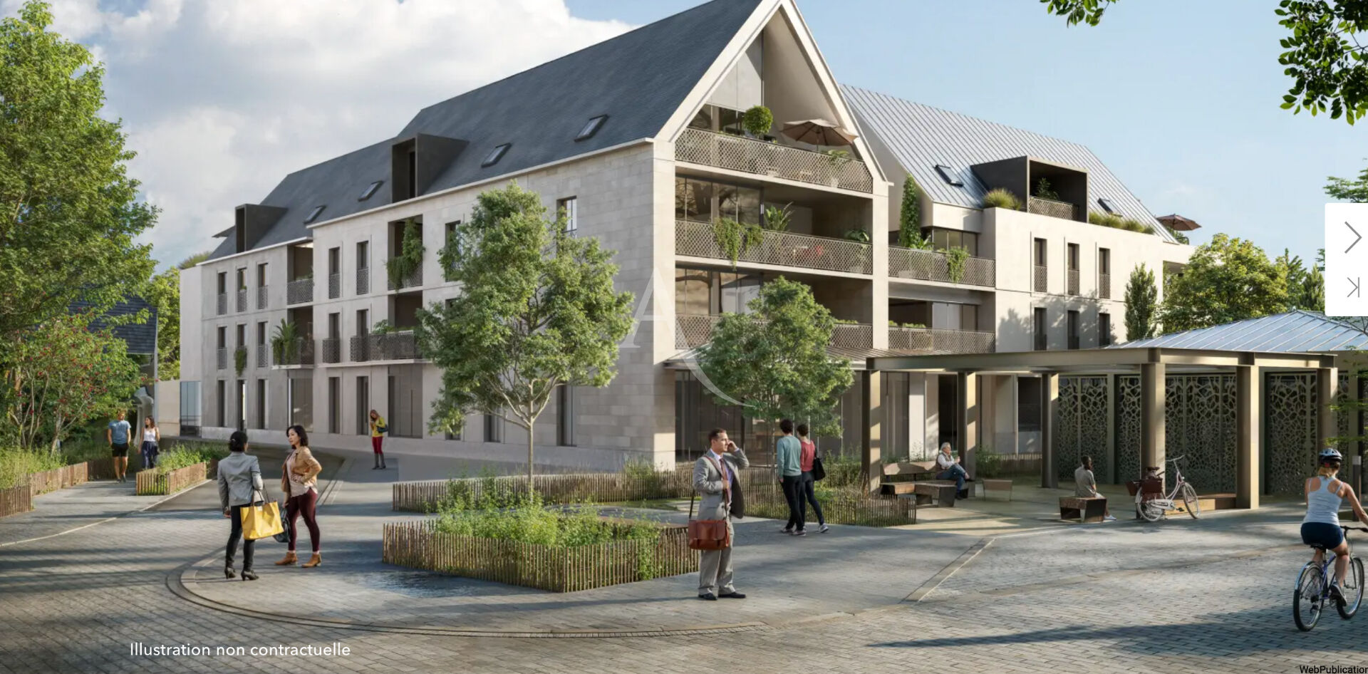 Photo Appartement Vouvray 3 pièce(s) 62 m2 + 2 Parking image 3/6