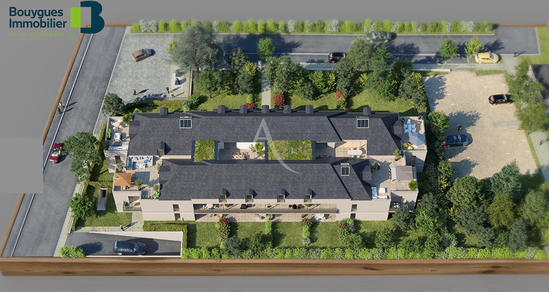 Photo Appartement  4 pièces  avec Jardin Terrasse et 3 parkings image 2/4