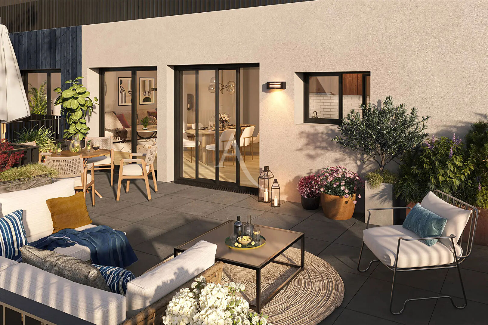 Appartement 4 p 3 chambres avec terrasse - NEUF - livrable
