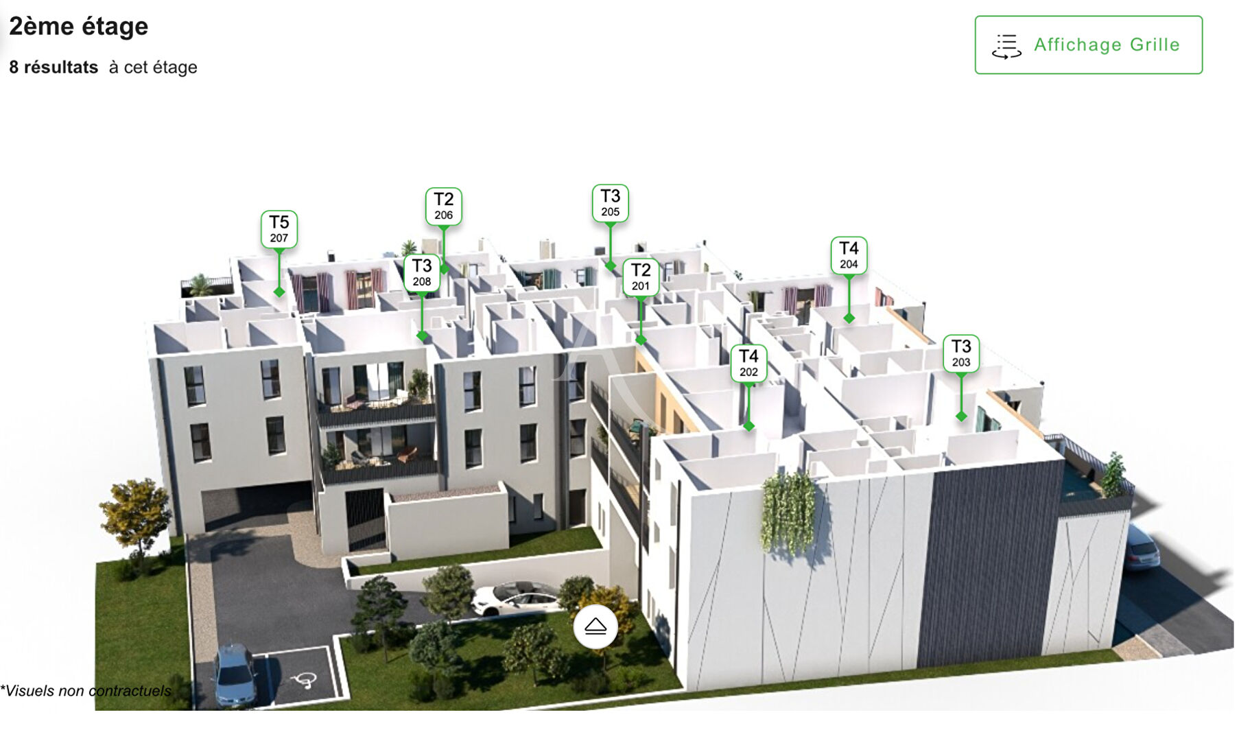 Photo Appartement 3 p 2 chambres avec Loggia - NEUF - livrable image 6/6