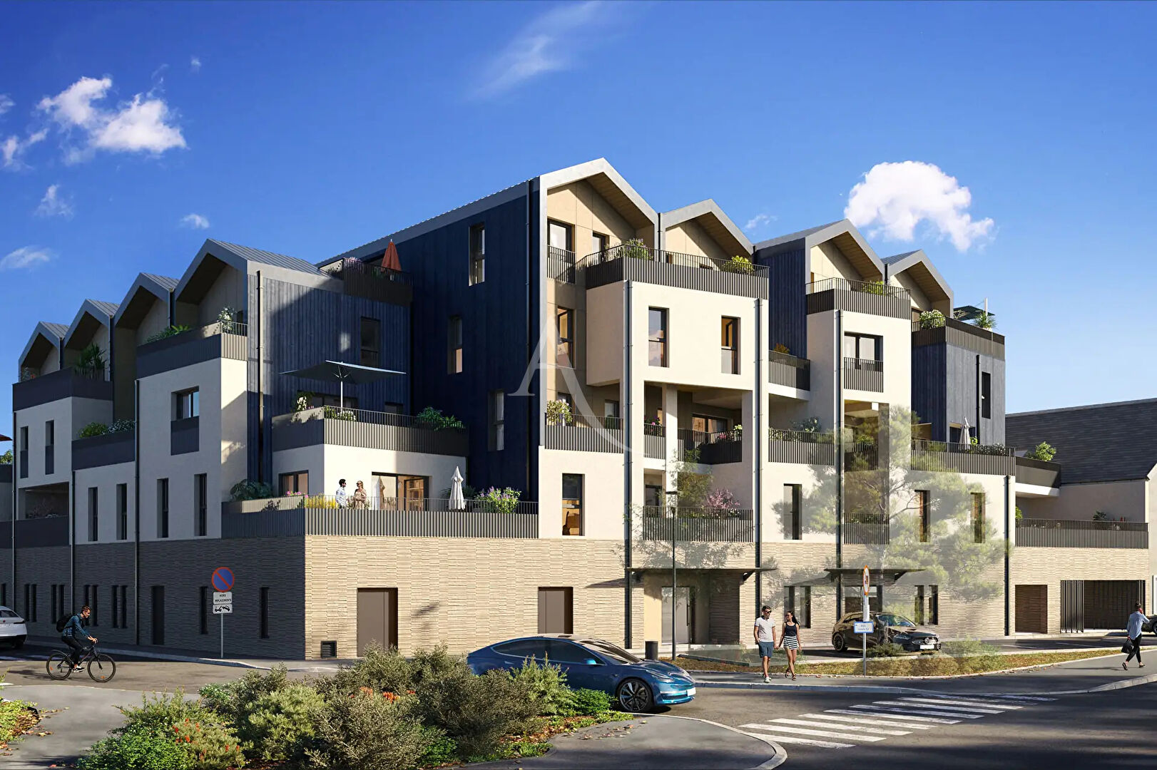 Appartement 5 p 4 chambres avec terrasse - NEUF - livrable