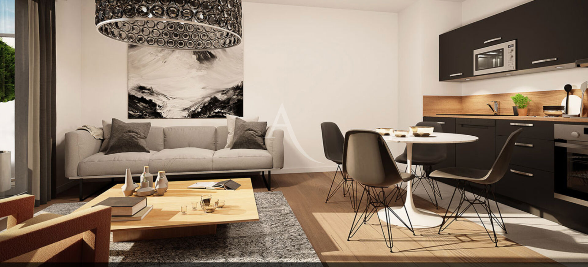 Photo Neuf jamais habité 4 pièces  - 2 chambres + Terrasse + Parking  - image 3/6