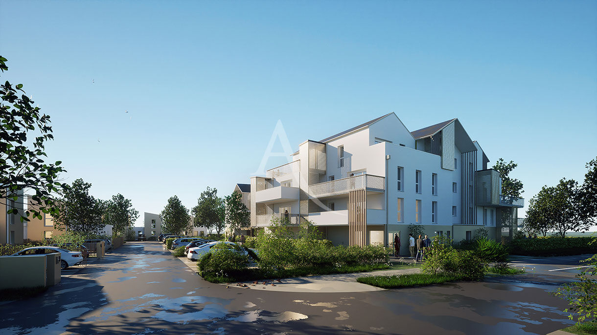Neuf - Livraison 4èm trimestre 2026 -  Appartement 2 pièce(s) 48.82 m2+ Balcon+ Parkings