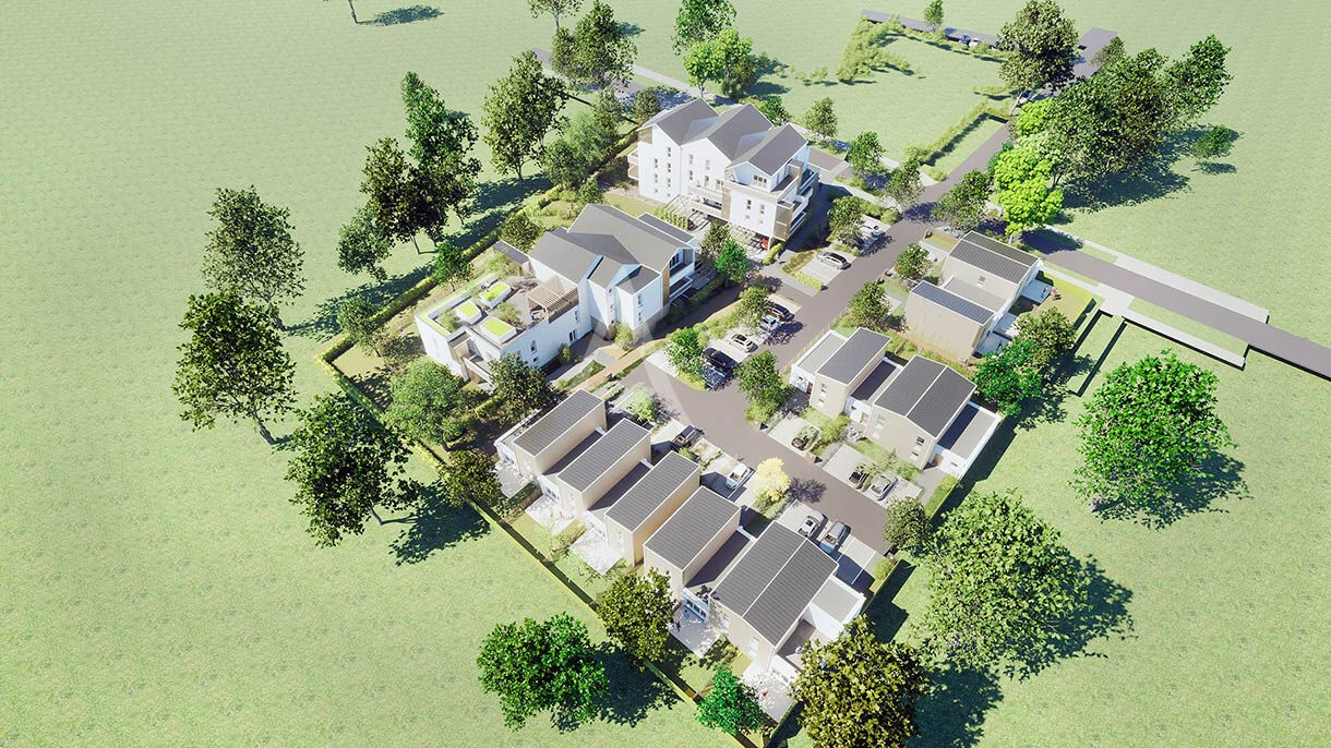 Photo Neuf - Livraison 4èm trimestre 2026 -  Appartement 2 pièce(s) 48.82 m2+ Balcon+ Parkings image 3/3