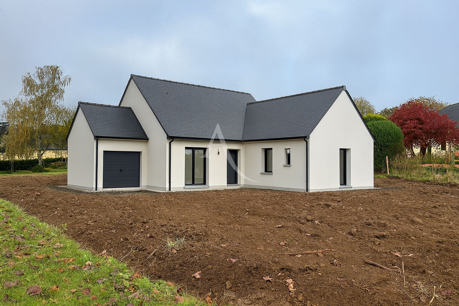 Photo Terrain Mayenne 1047 m2 image 2/4