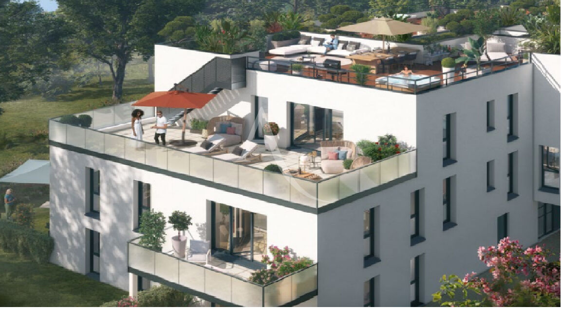 Photo Cadre verdoyant pour ce T4 avec terrasse à 1000m de l'hippodrome du Petit Port image 3/5