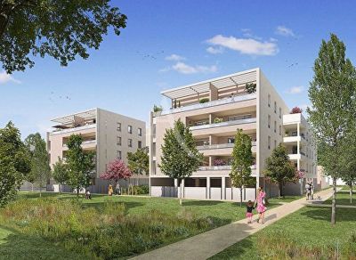 Appartement Angers T3  avec balcon de 10m²