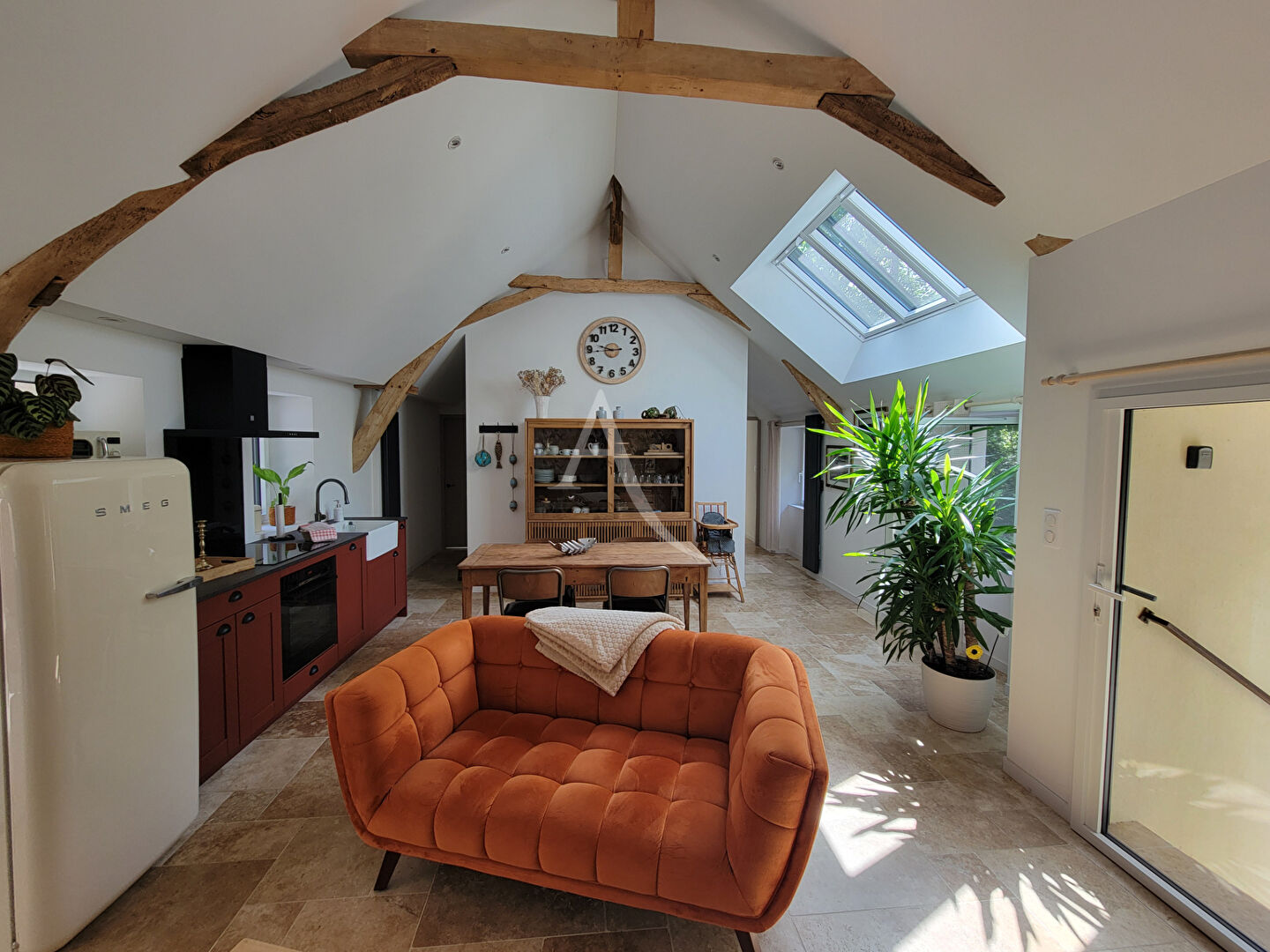 Maison rénovée avec grand hangar sur l'île de Chalonnes-sur-Loire