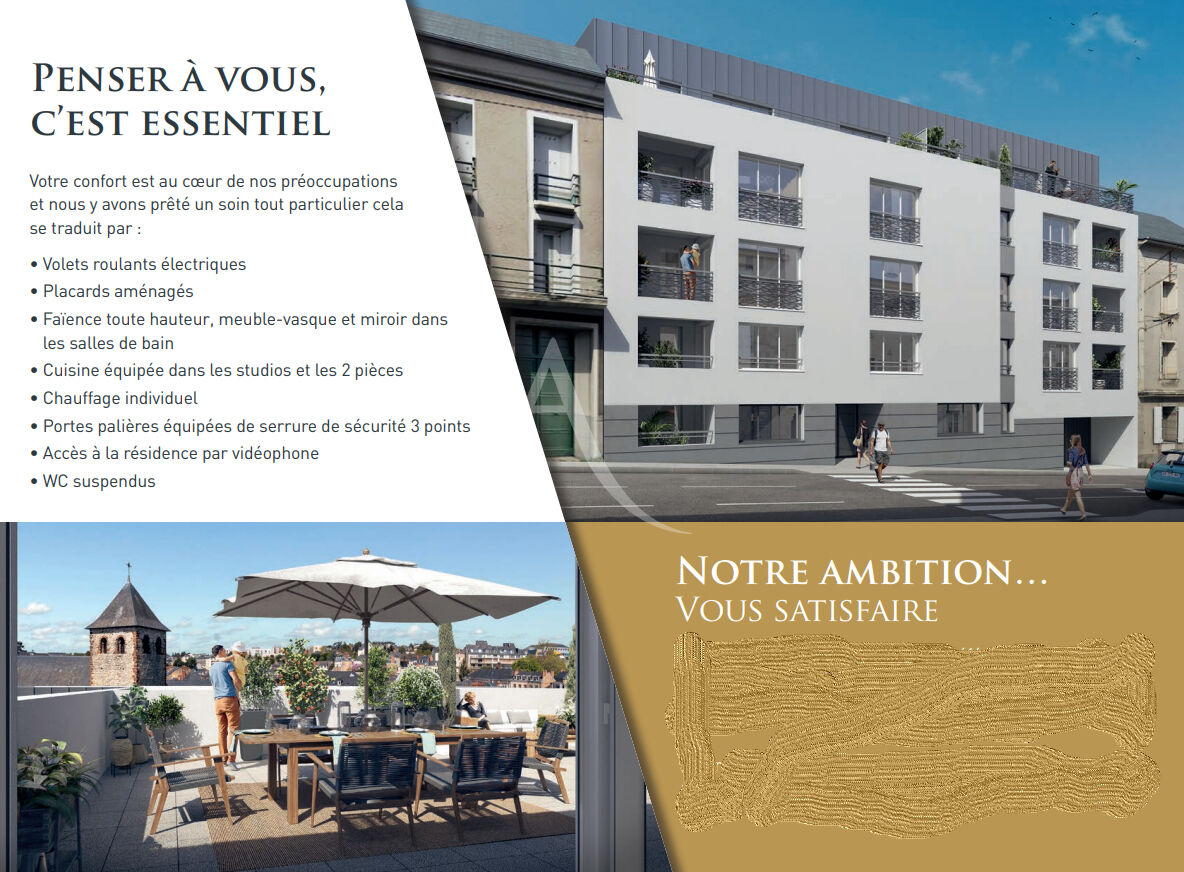Photo LAVAL plein centre ville Appartement  T2 neuf  43m² image 3/3