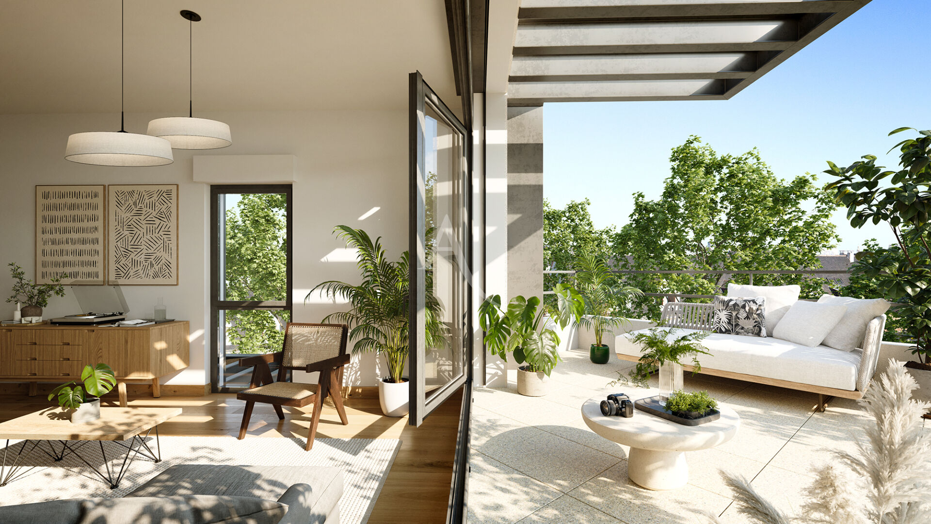 Photo A VENDRE T2  avec terasse et jardin Quartier de la MADELEINE à ANGERS image 3/6
