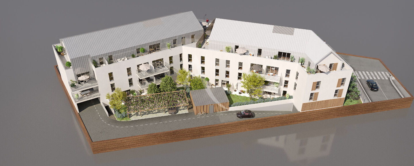 Photo A VENDRE T2  avec terasse et jardin Quartier de la MADELEINE à ANGERS image 5/6