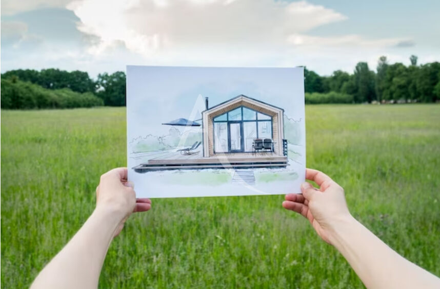 Photo Terrain Beaufort En Anjou 486 m2 image 2/2