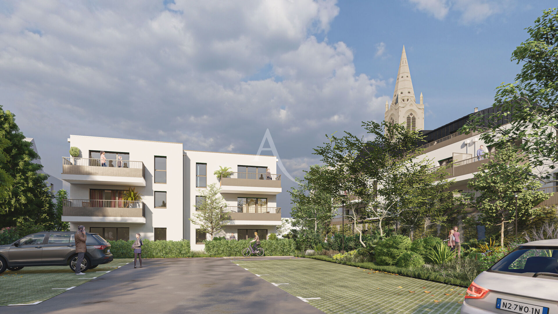 Photo A VENDRE Appartement de type 3 en plein bourg de Saint Sylvain  d'Anjou image 3/6