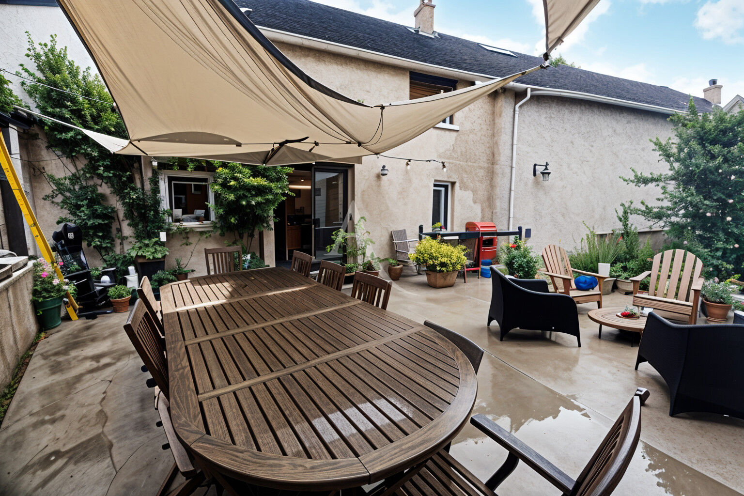 Maison Juziers 190 m², 4 chambres, parcelle 517 m²