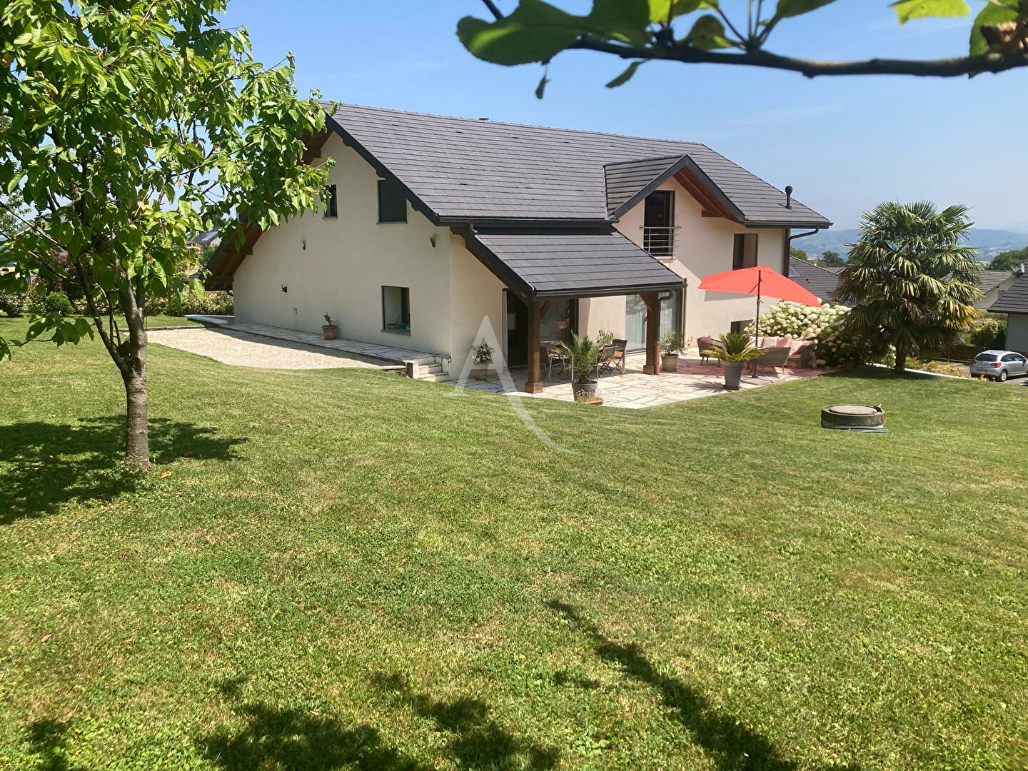 Vue Mont-Blanc  - Maison familiale d'exception sur les hauteurs de Rumilly