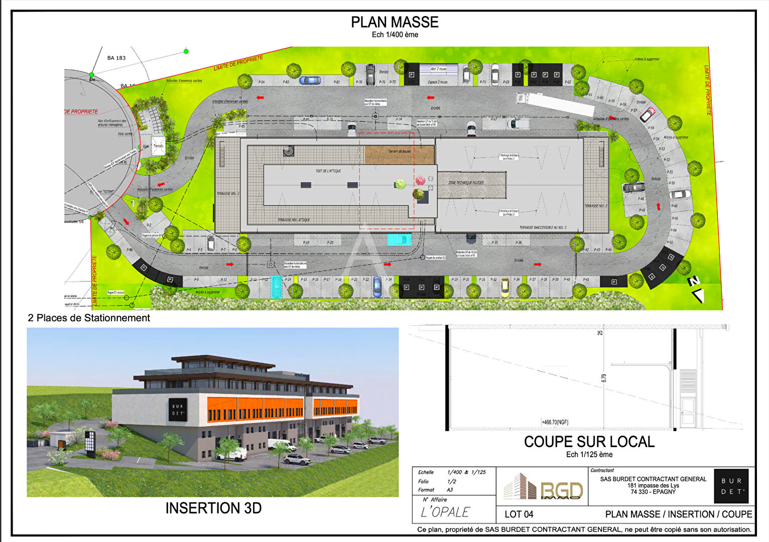 Photo LOCAL D ACTIVITE DE 168M2 image 2/3