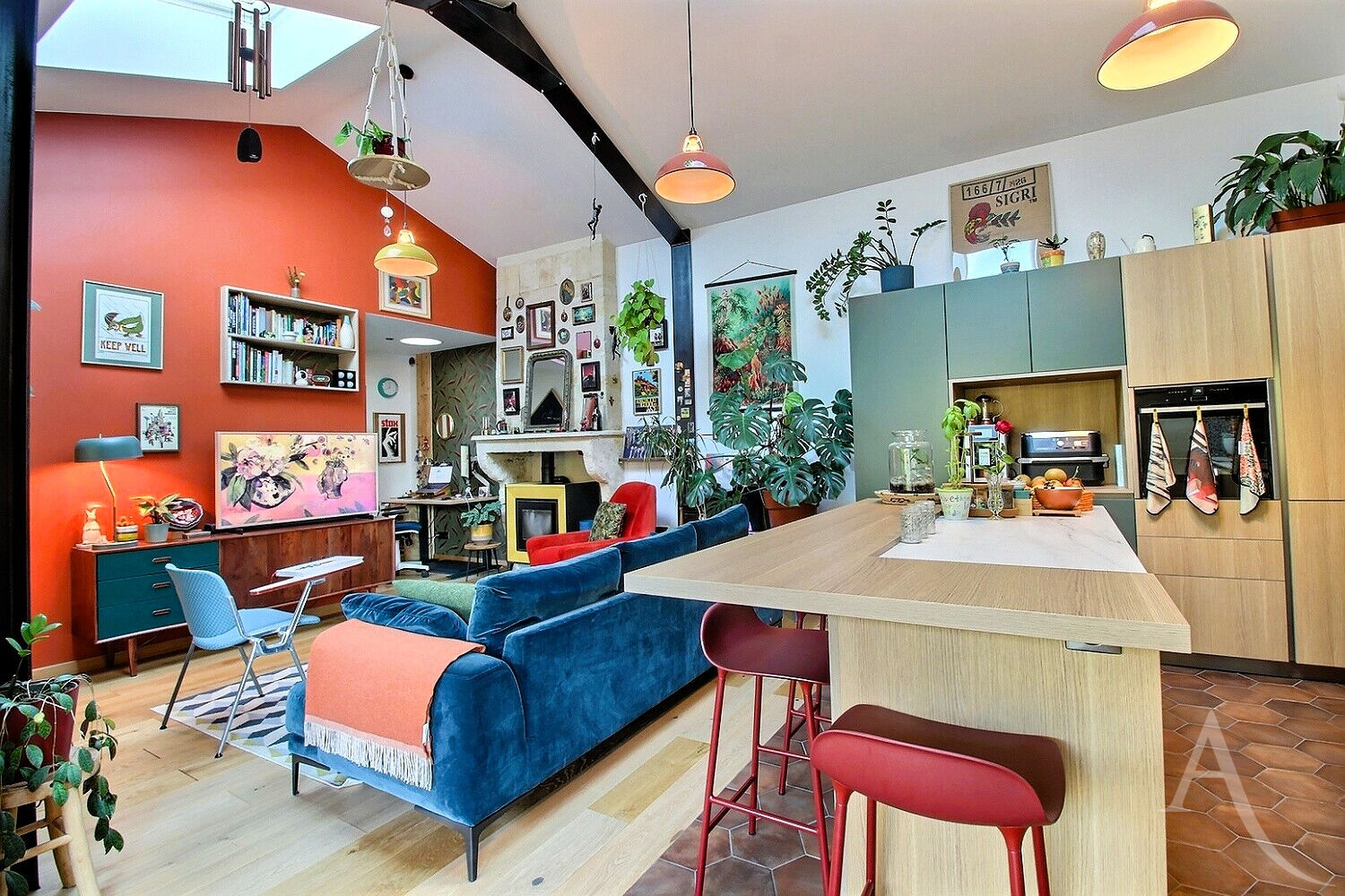 Photo Échoppe rénovée à 900m de la Barrière de Bègles image 3/6