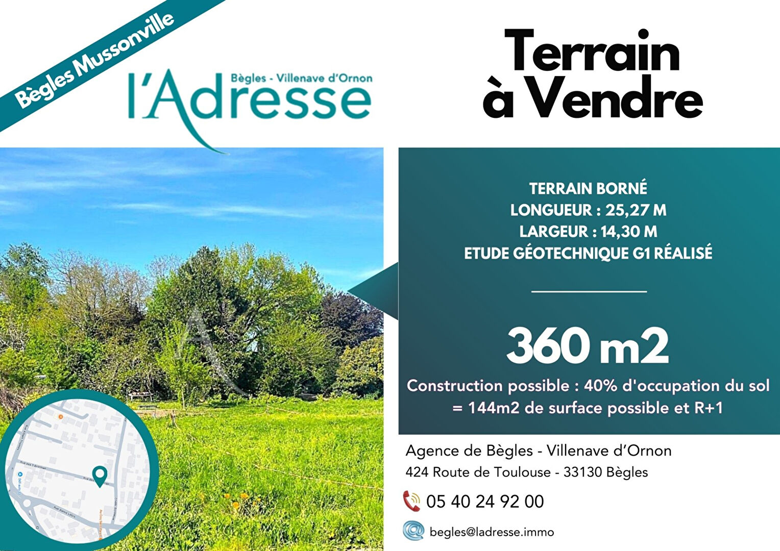 Agence immobilière de l'Adresse Bègles - Villenave-d'Ornon