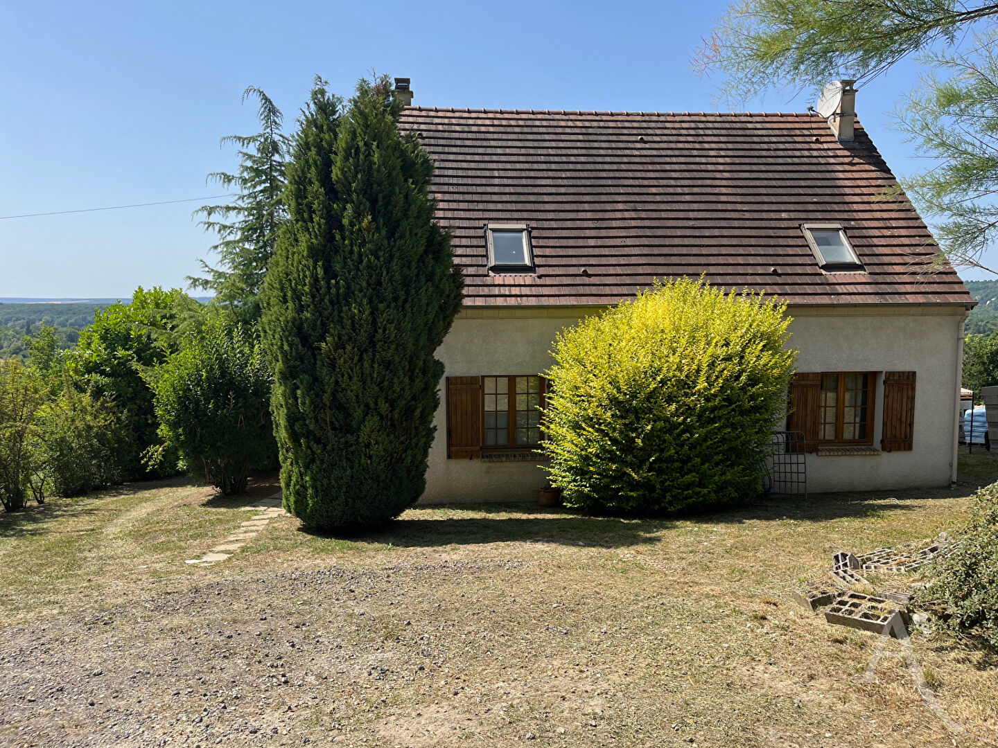 Maison Saint Martin La Garenne 6 pièce(s) 135 m2, sous sol total, vue imprenable